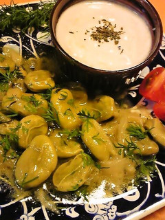 トルコの家庭料理☆そら豆とディルの前菜-レシピのメイン写真