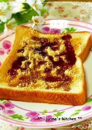 ✿黒蜜きな粉トースト✿-レシピのメイン写真