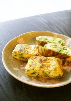 残った七草で卵焼き-レシピのメイン写真