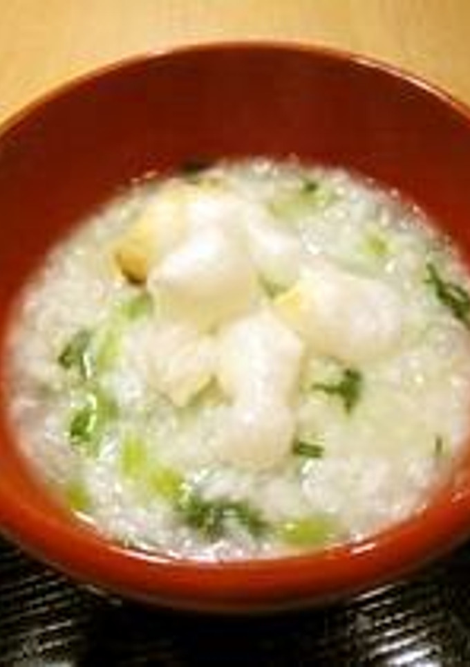 カブでとろ～り♪スープのような七草がゆ-レシピのメイン写真