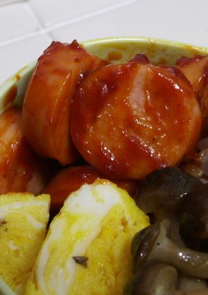 魚肉ソーセージのナポリタン風-レシピのメイン写真
