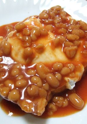 ポークビーンズ・トースト-レシピのメイン写真