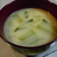 青梗菜のコーンスープ