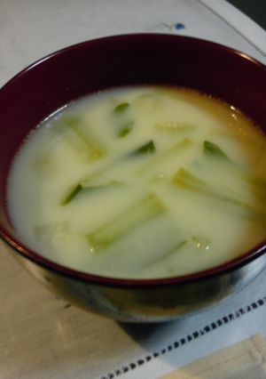 青梗菜のコーンスープ-レシピのメイン写真