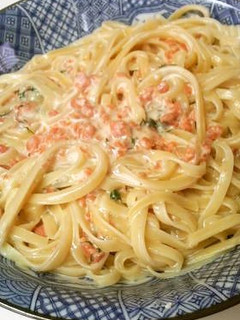 鮭とディルのCheezyクリームパスタ♪-レシピのメイン写真