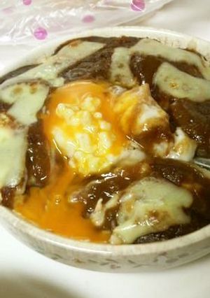 カレー＆トリゾット☆エッグネストドリア-レシピのメイン写真