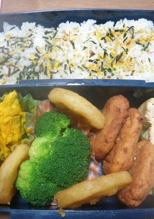 お弁当に★即効★カボチャのクリチ和え～-レシピのメイン写真
