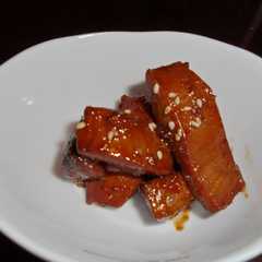 A picture of まぐろの佃煮風.