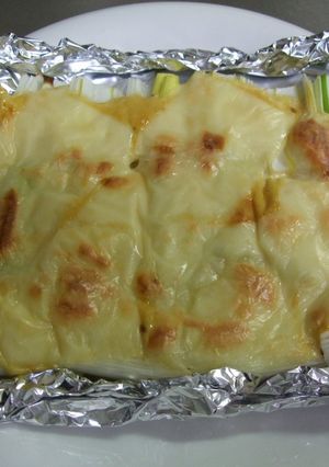 葱の焼肉のたれ+マヨ+チーズ焼き-レシピのメイン写真