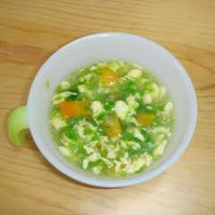 離乳食（後期）いり卵の中華スープ-レシピのメイン写真