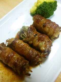たっぷり野菜の肉巻き♪-レシピのメイン写真