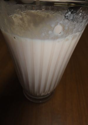 飲むヨーグルト イチゴ味。-レシピのメイン写真