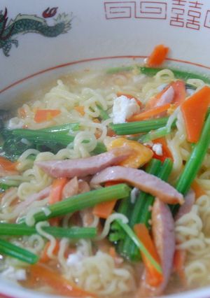 彩り野菜ラーメン-レシピのメイン写真