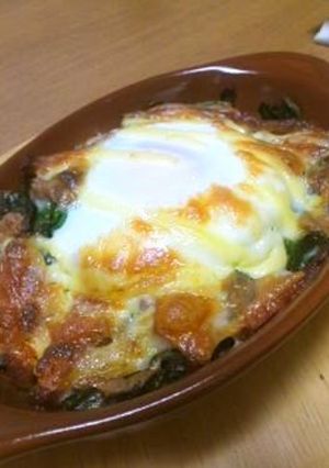 ほうれん草チーズ～ポパイ焼き～-レシピのメイン写真