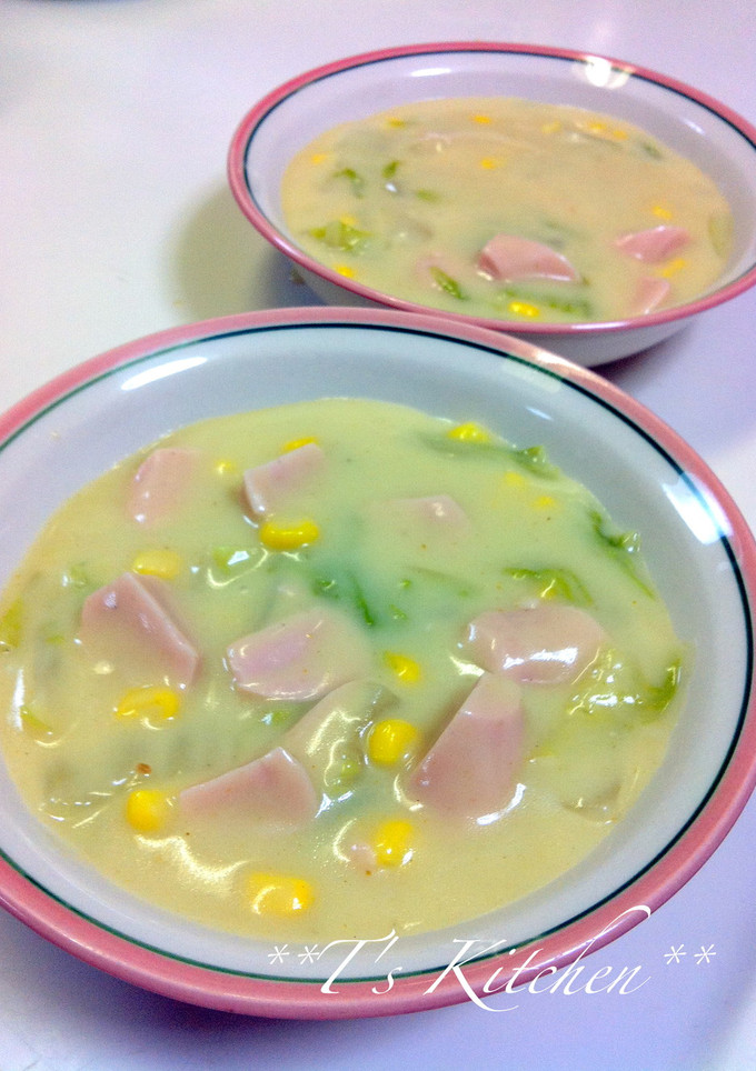 おさかなのソーセージのカレークリーム煮-レシピのメイン写真