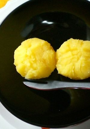 電子レンジで作る梔子要らず栗きんとん！-レシピのメイン写真
