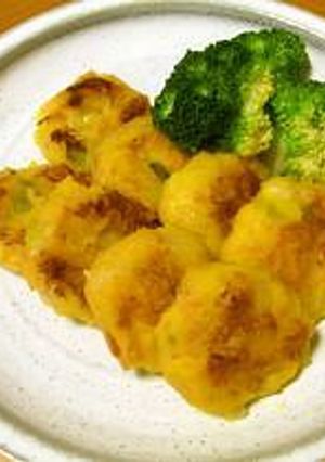おいしいよ☆かぼちゃの焼きニョッキ♪-レシピのメイン写真