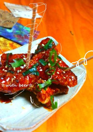 ☻自慢☺コチュ醤タレの辛ウマ鶏!-レシピのメイン写真