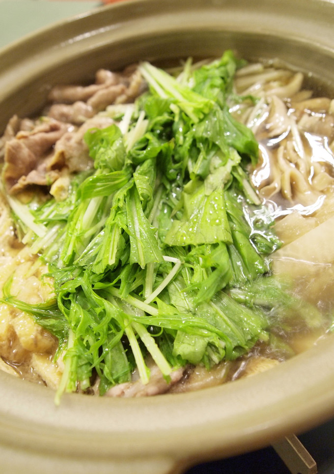 水菜使い切り♪豚肉と大根のはりはり鍋-レシピのメイン写真