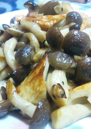 ちくわとしめじのバター醤油炒め☆-レシピのメイン写真