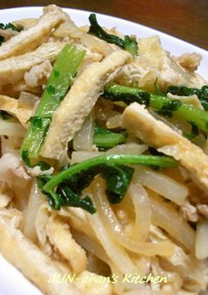 油揚げと大根のオイスターソース炒め-レシピのメイン写真