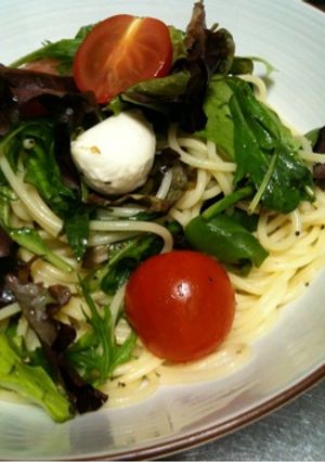 ♡梅サラダパスタ-レシピのメイン写真