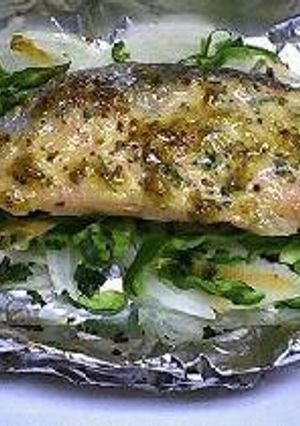 サケの粒マヨ香草焼き-レシピのメイン写真