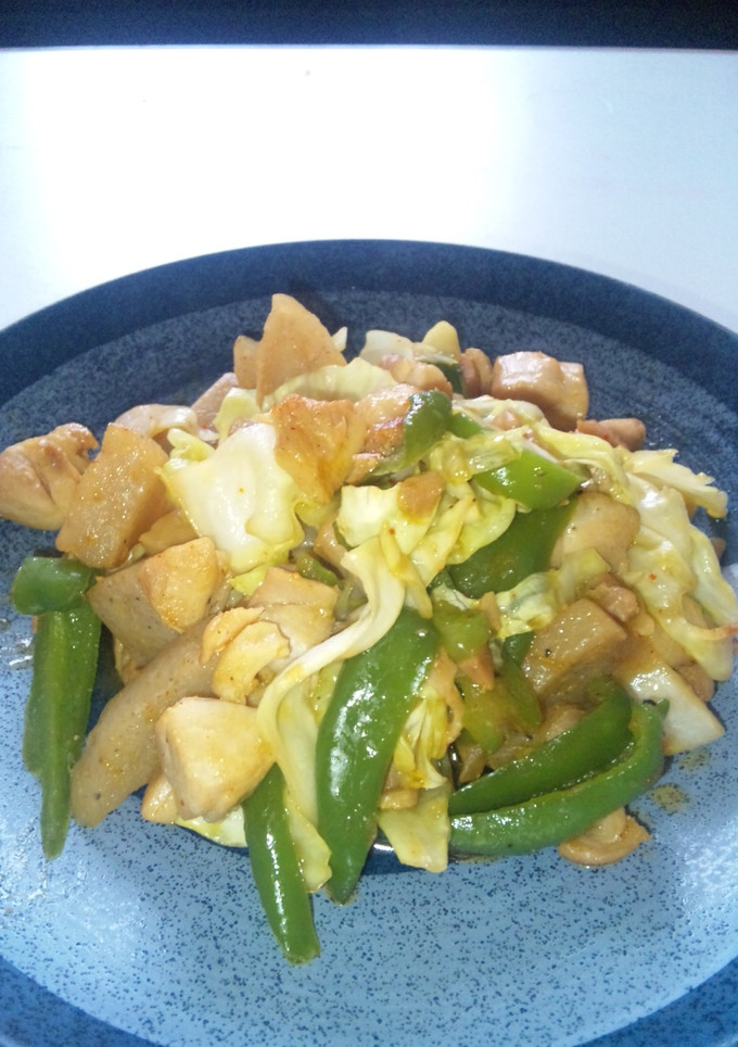 鶏肉と蒟蒻の炒め物-レシピのメイン写真