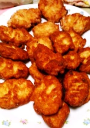 がっつり！だけどお豆腐入りチキンナゲット-レシピのメイン写真