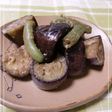 なすとさやいんげんの味噌バルサミコ酢炒め