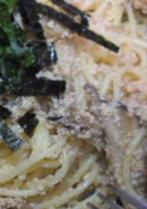 たらこバター醤油パスタ-レシピのメイン写真