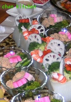 柚子味噌でいただく大根カップ-レシピのメイン写真