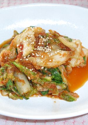 韓国の友伝授「即席キムチ」-レシピのメイン写真