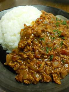 ひき肉のカレー-レシピのメイン写真