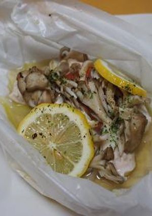 フライパンで蒸す鶏肉のレモン蒸し焼き-レシピのメイン写真