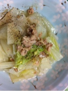 ルクエde白菜とツナのミルク煮-レシピのメイン写真