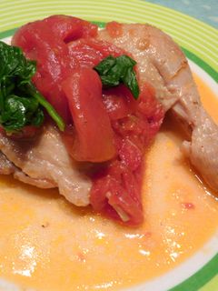 圧力鍋で骨付き鶏もも肉のワイン煮-レシピのメイン写真