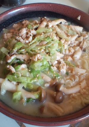 レタスの塩にんにく炒めらーめん-レシピのメイン写真