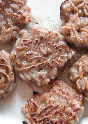 残り物のお蕎麦でおやき風-レシピのメイン写真