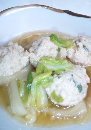白菜と肉団子のスープ煮-レシピのメイン写真