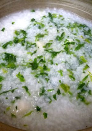 セリの七草粥-レシピのメイン写真