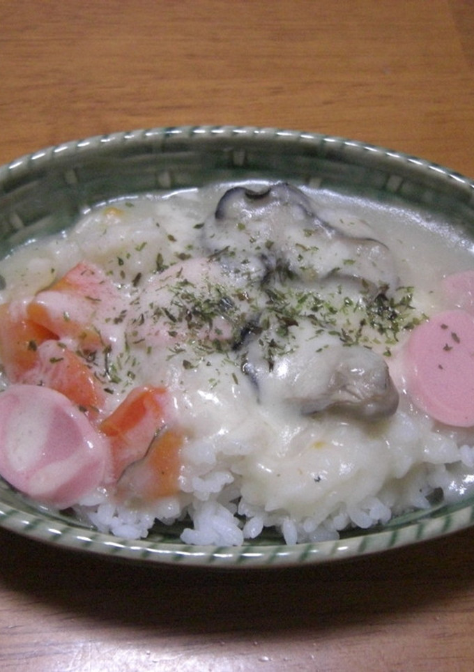 ソーセージと牡蠣のドリア-レシピのメイン写真