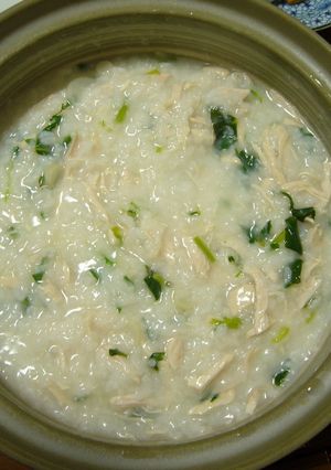 土鍋で七草粥～鶏粥風～-レシピのメイン写真