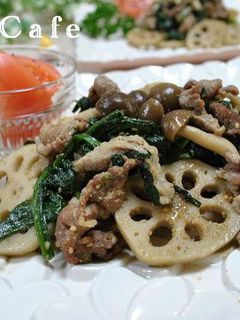 ほうれん草と豚肉の蒸し焼き-レシピのメイン写真