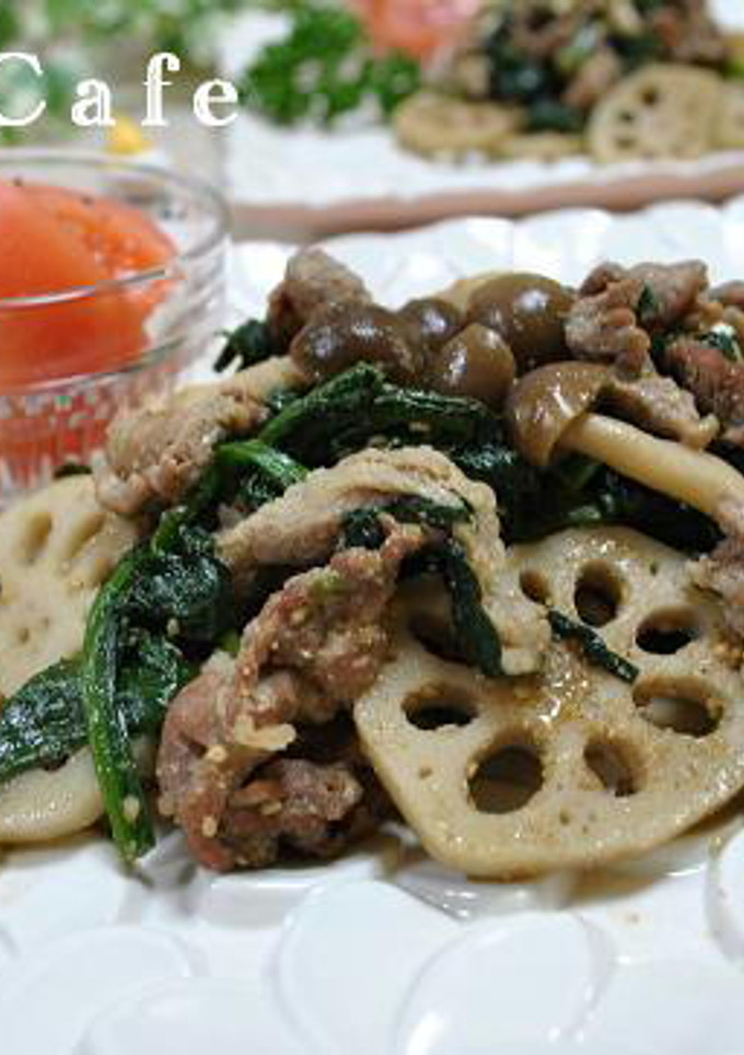 ほうれん草と豚肉の蒸し焼き-レシピのメイン写真