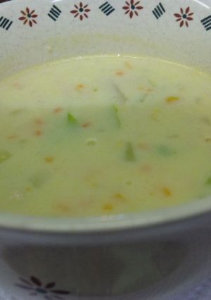 具だくさん！食べる★コーンスープ-レシピのメイン写真