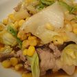 超カンタン☆豚肉コーンのキャベツ炒め☆
