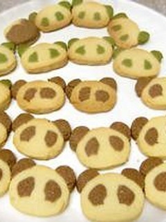 切っても切ってもパンダなクッキー♡-レシピのメイン写真