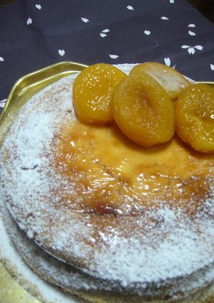 アプリコットチーズケーキ-レシピのメイン写真