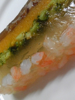 芝海老と季節野菜のかんたんテリーヌ-レシピのメイン写真